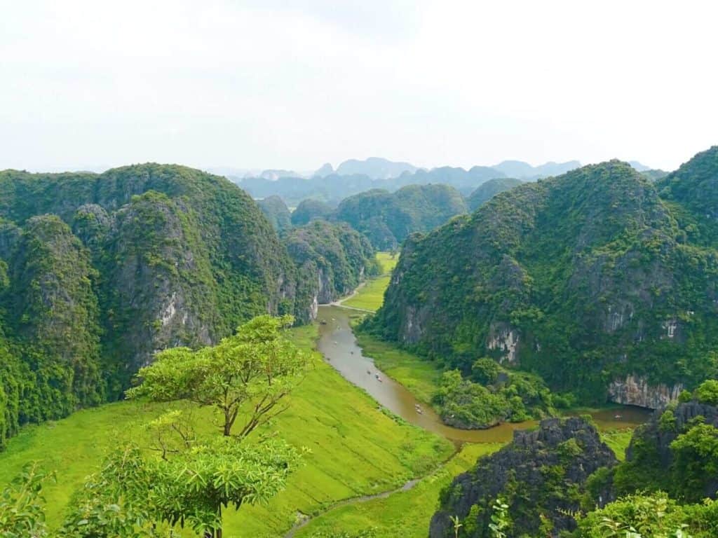 View from May Caves viewpoint 