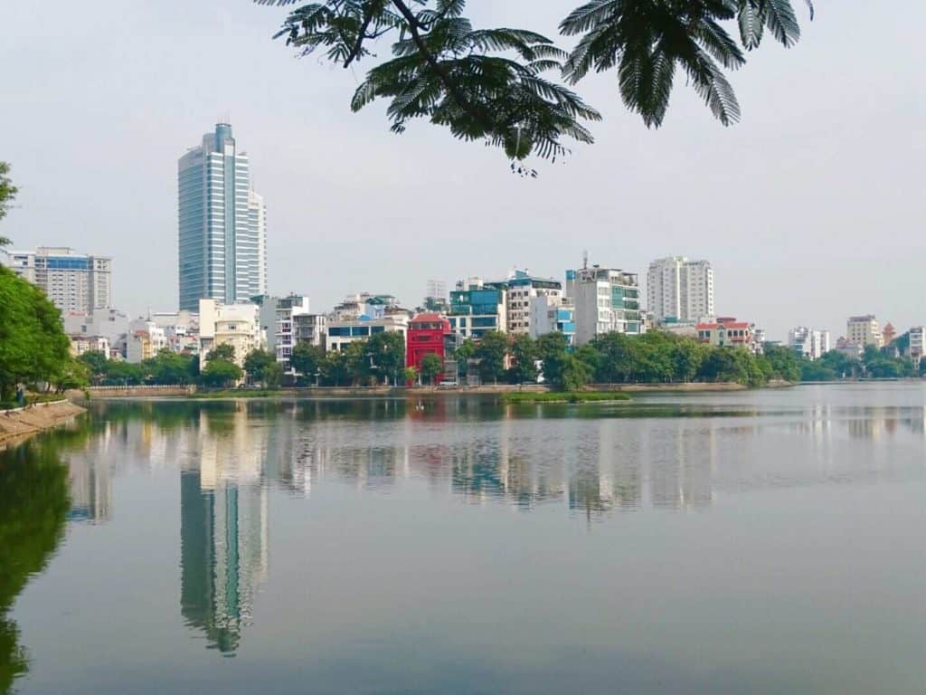 Lake views Truc Bach Hanoi