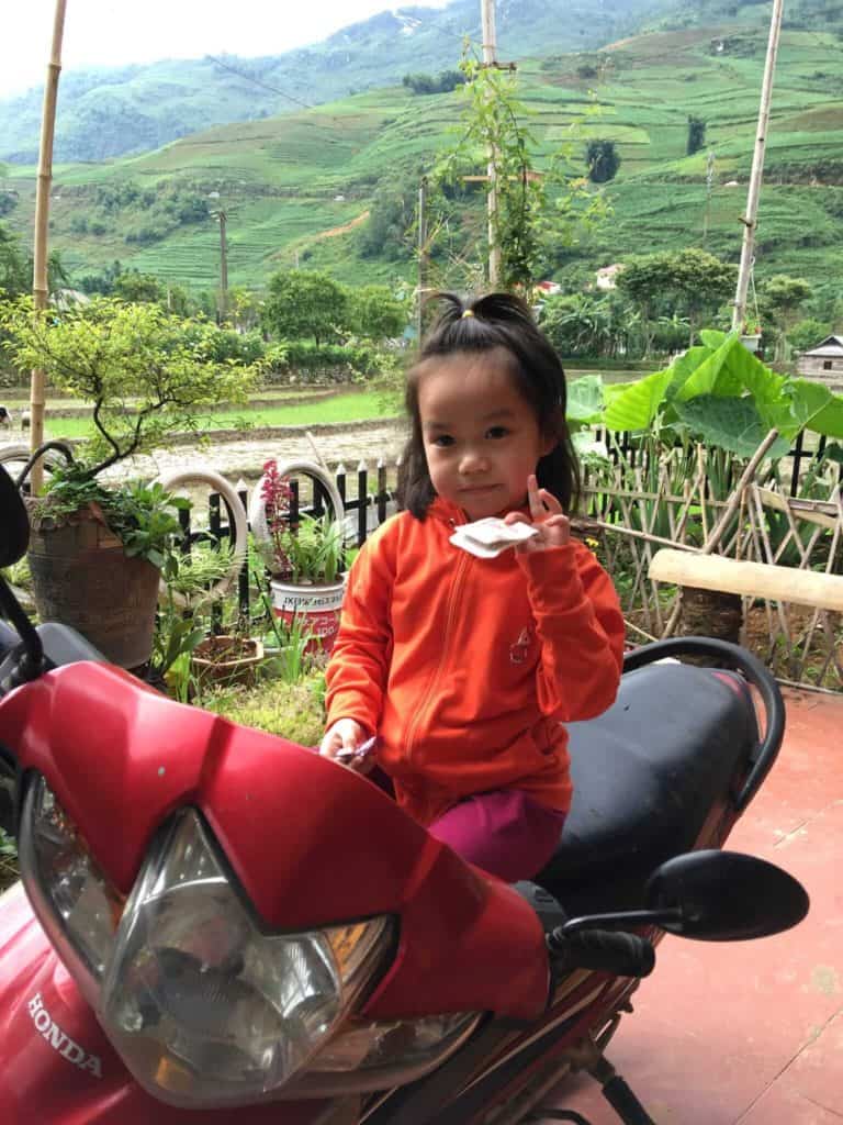 Local girl Sapa Vietnam