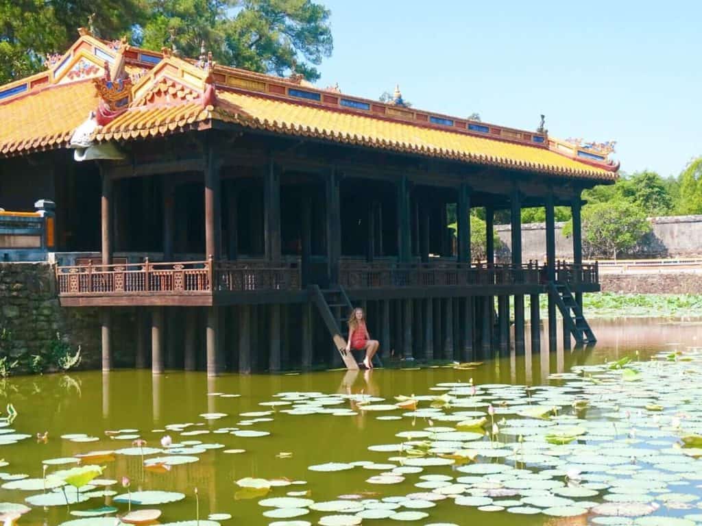 Tu Duc Temple Hue Vietnam