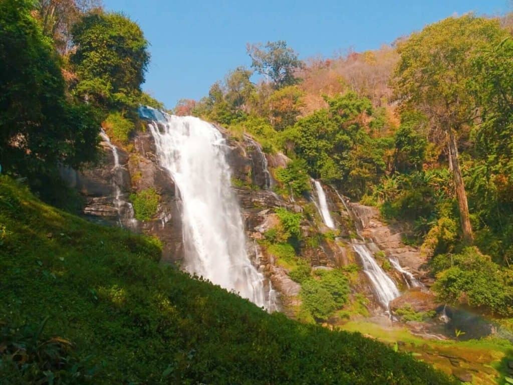 Sirithan Waterfall Doi Inthanon National from Park Chiang Mai