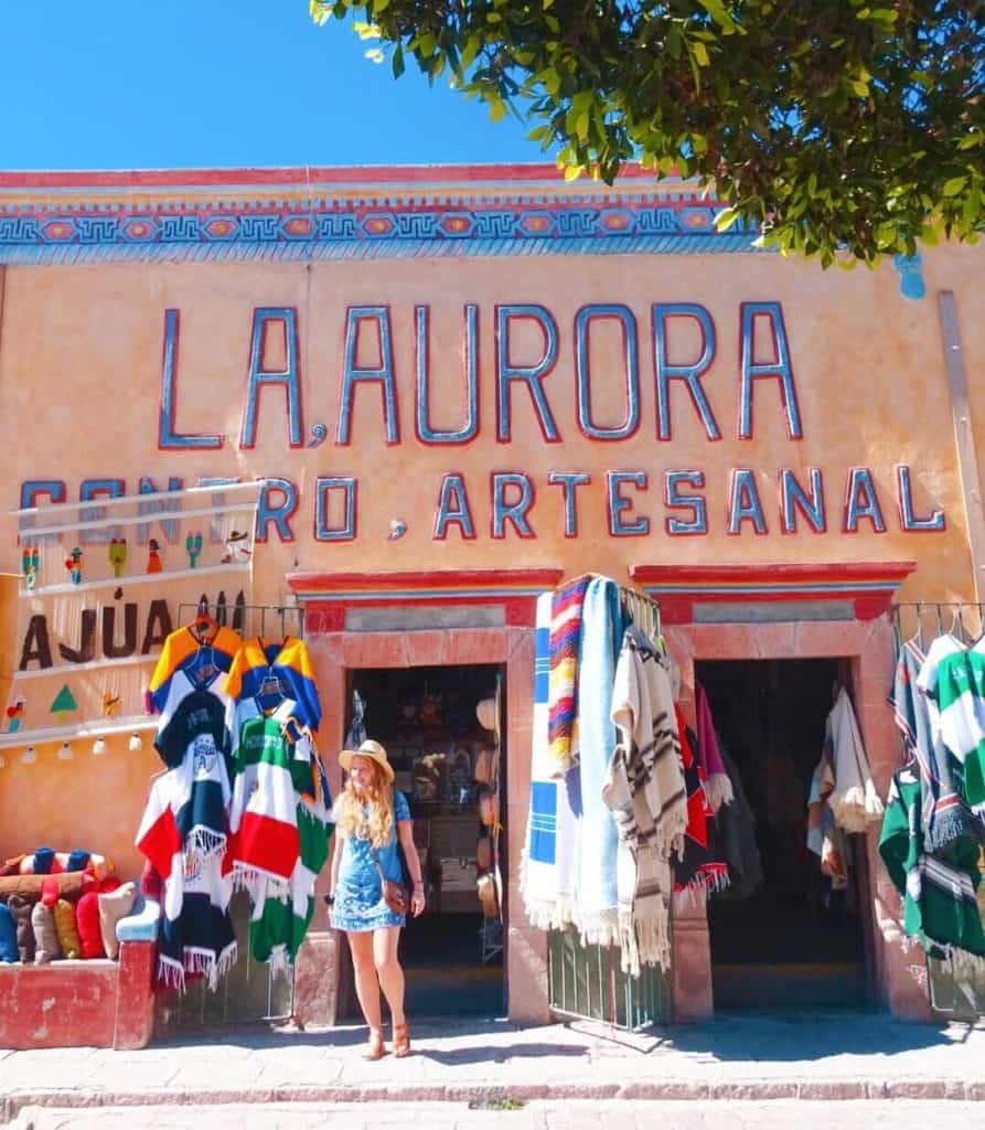 Shopping in Bernal Queretaro wineries 