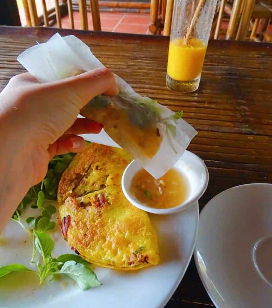 Vietnamese pancake Hoi An 
