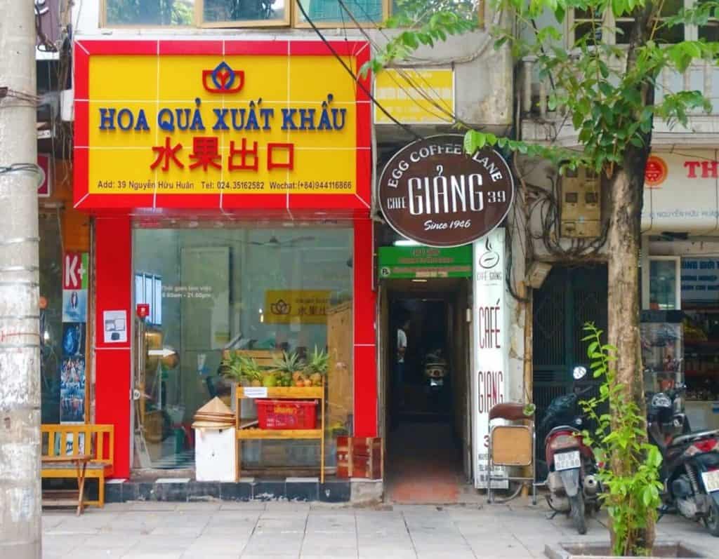 Cafe Giang Hanoi 