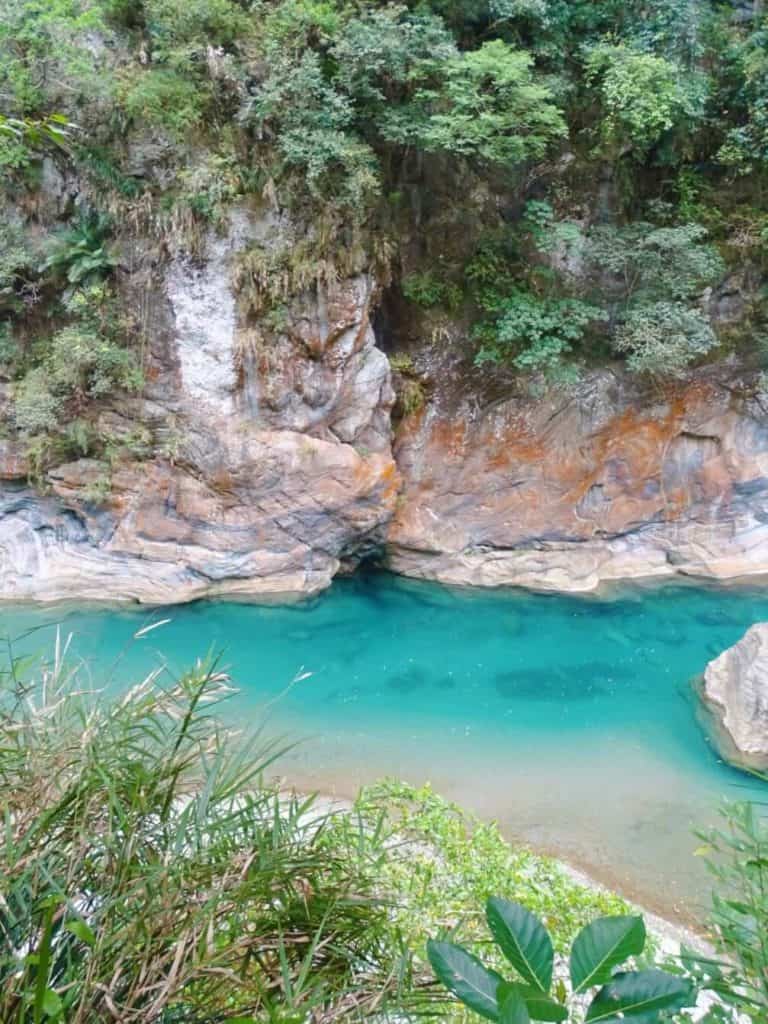 Blue water Taroko National Park