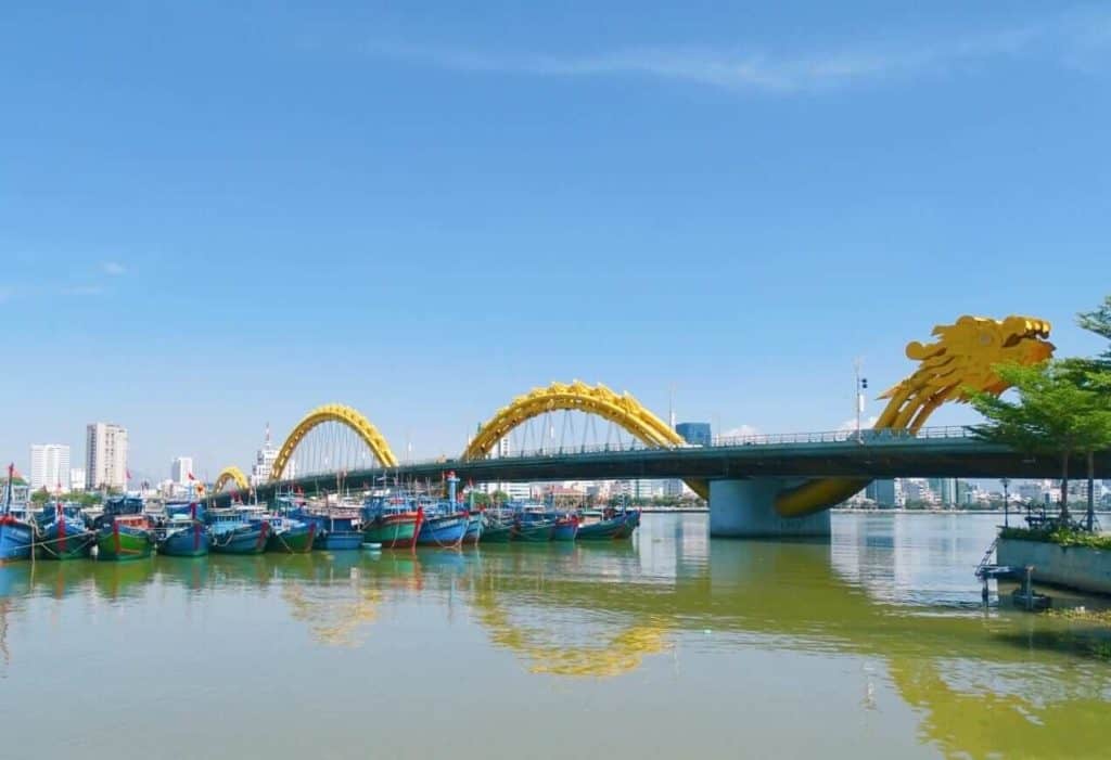 Golden Dragon Bridge Vietnam