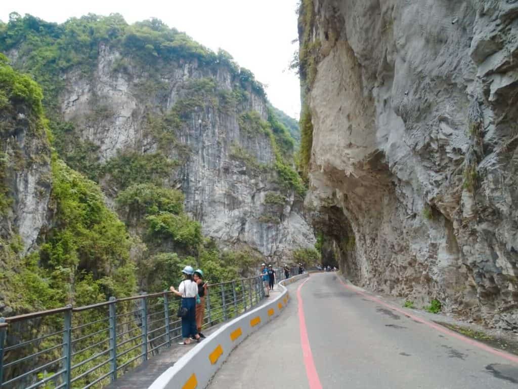 Road through Taroko National Park