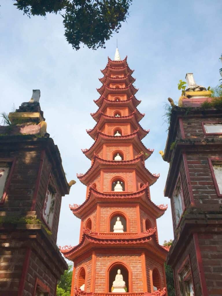 Tran Quoc Pagoda Truc Bach Hanoi