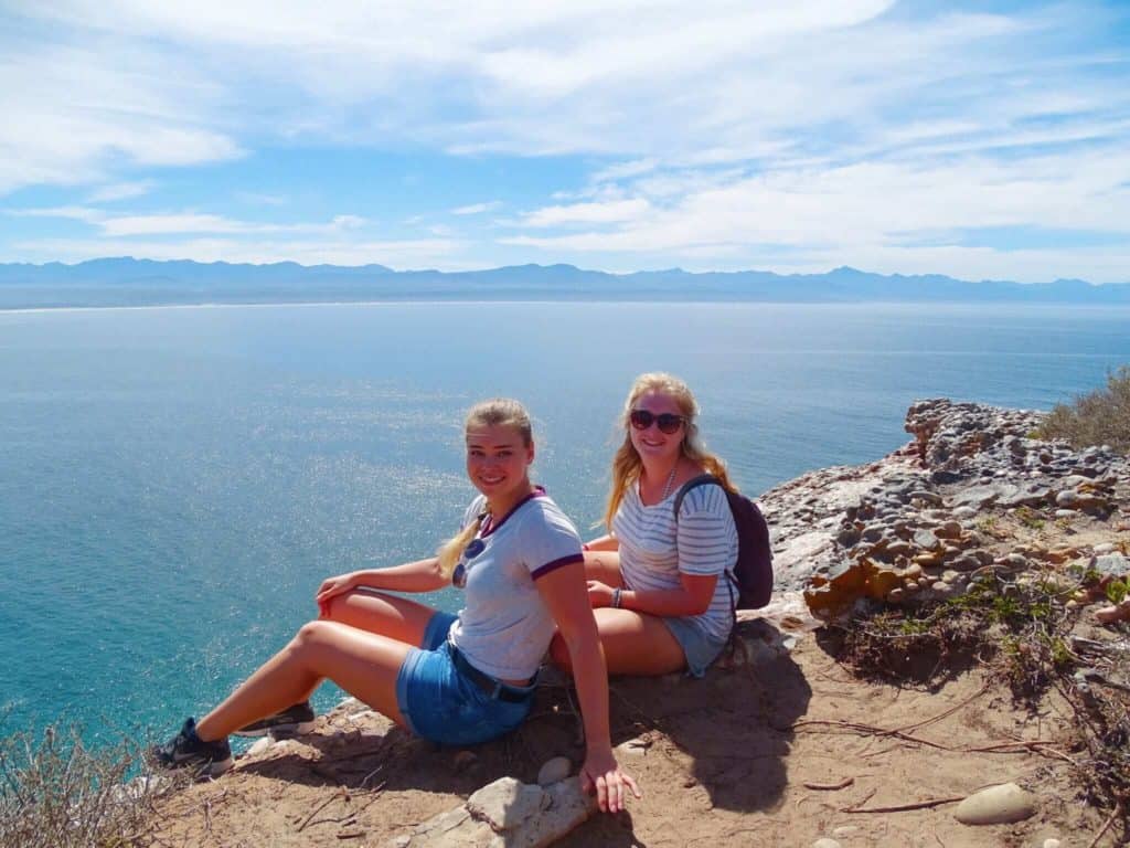 Panoramic view Robberg Nature Reserve Garden Route