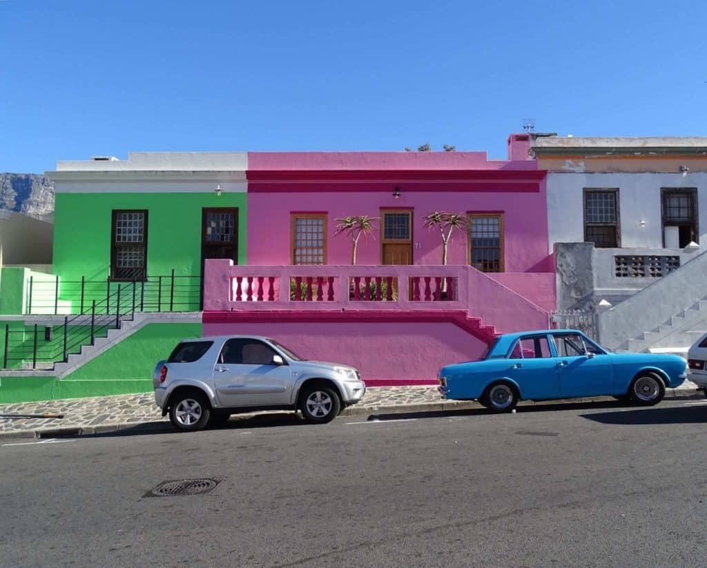 Pink house Bo Kaap Cape Town