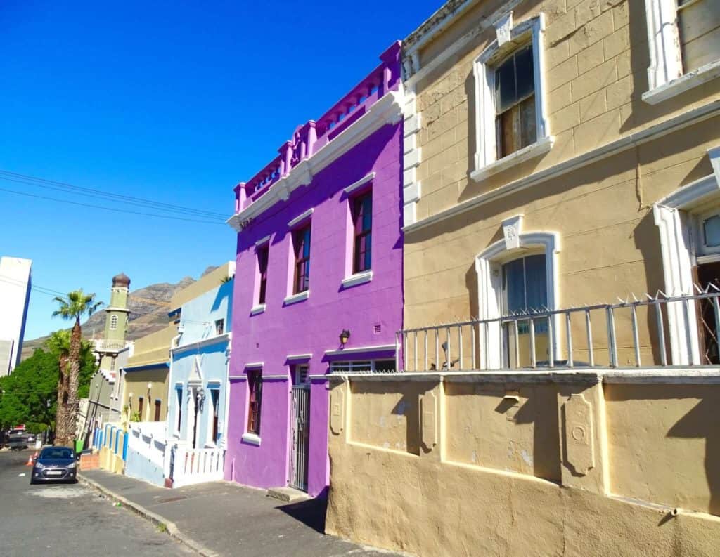 Purple house Bo Kaap Cape Town