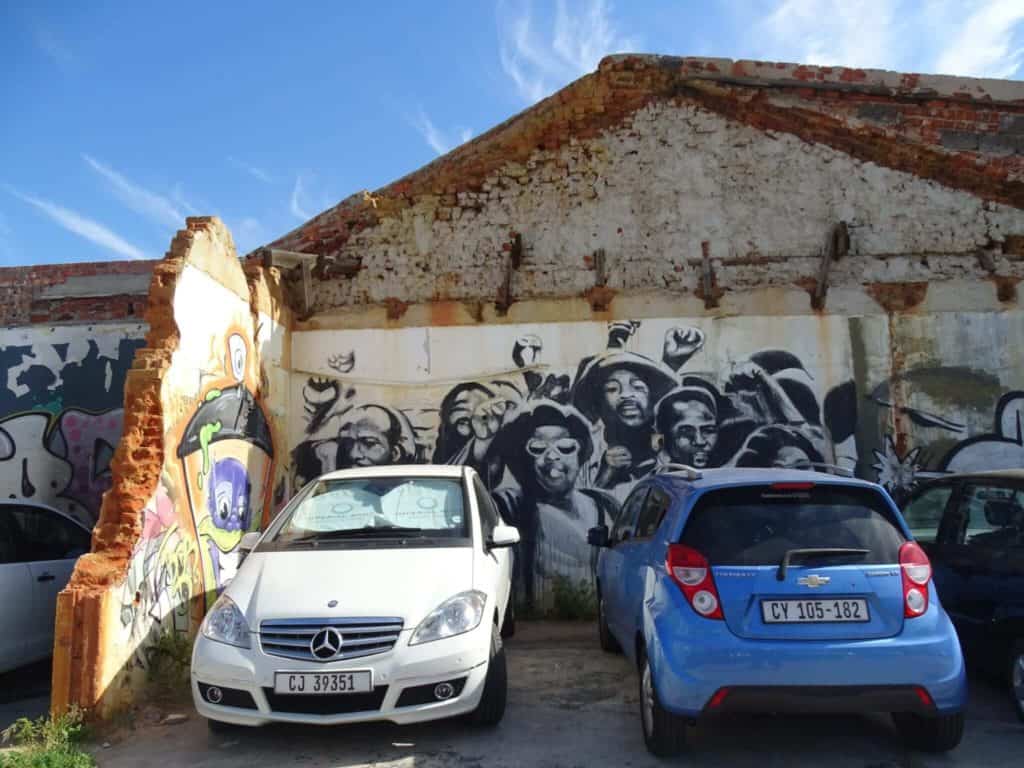 Riot street art Woodstock Cape Town