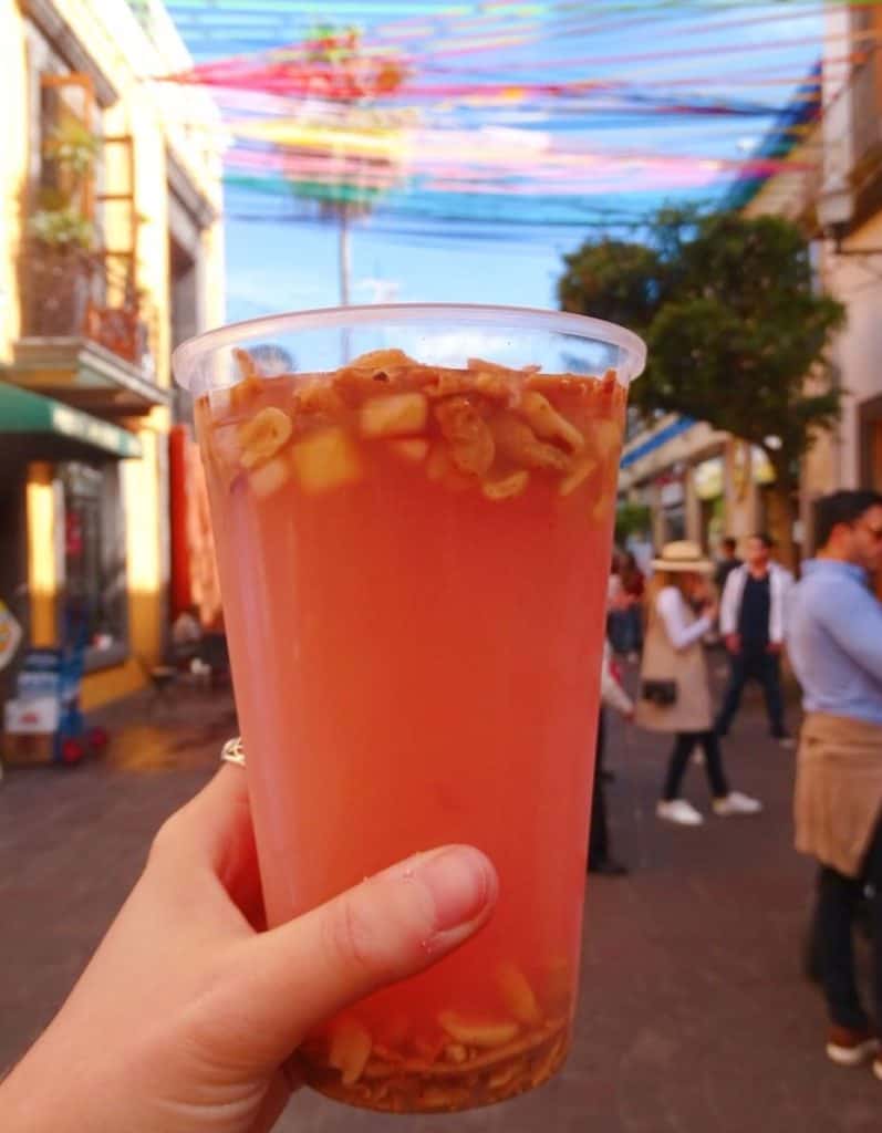 Tuba Mexican drink Guadalajara itinerary