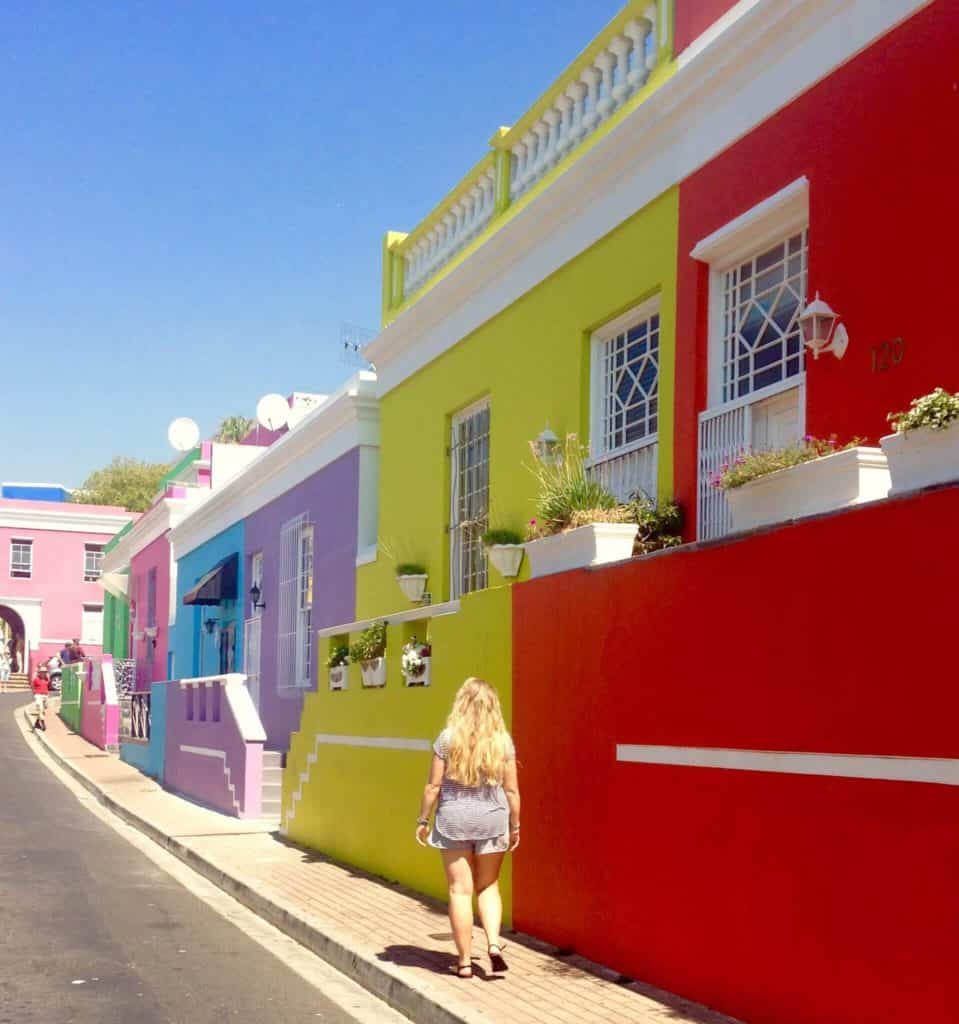 Colourful houses Bo Kaap Cape Town