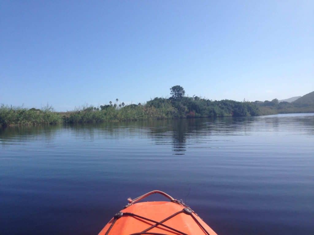 Canoe in Wilderness Garden Route