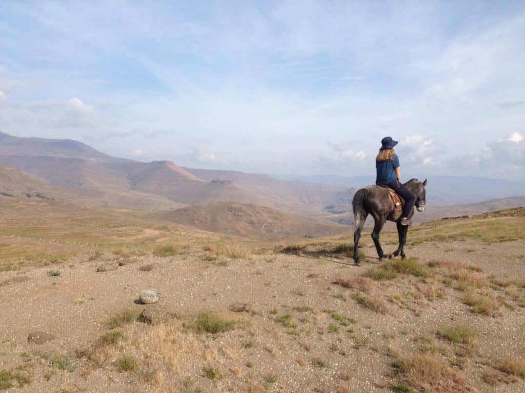 travelling from south africa to lesotho