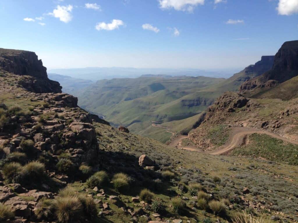 travelling from south africa to lesotho