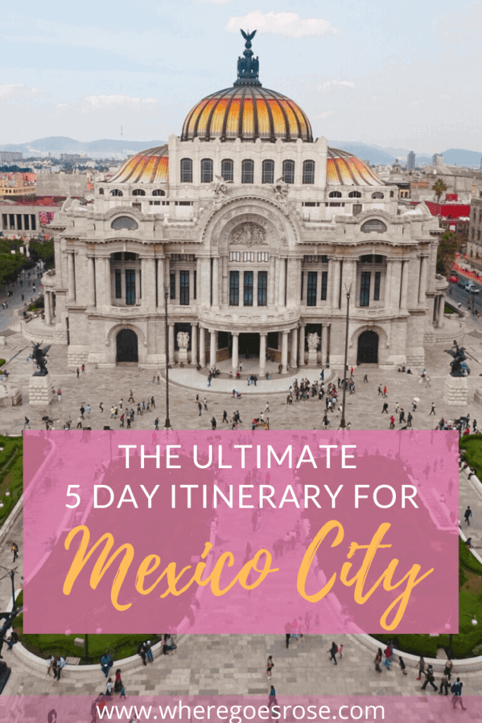 5 day Mexico City itinerary