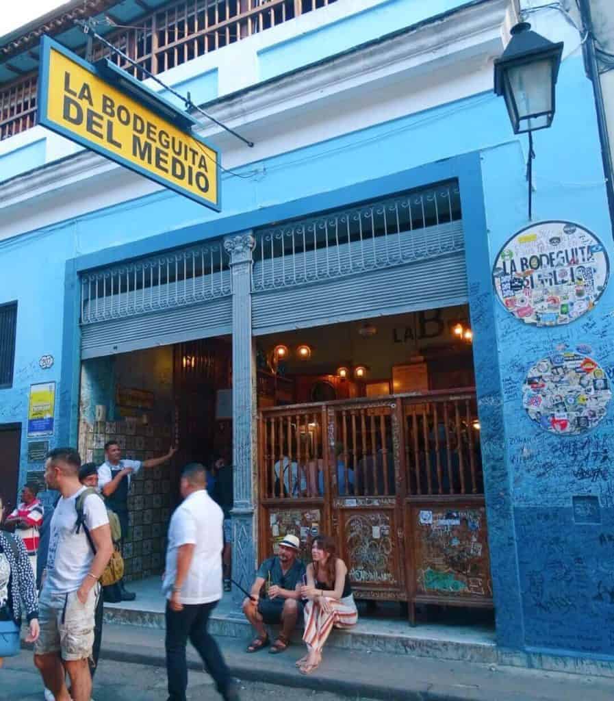La Bodeguita del Medio famous bar Havana