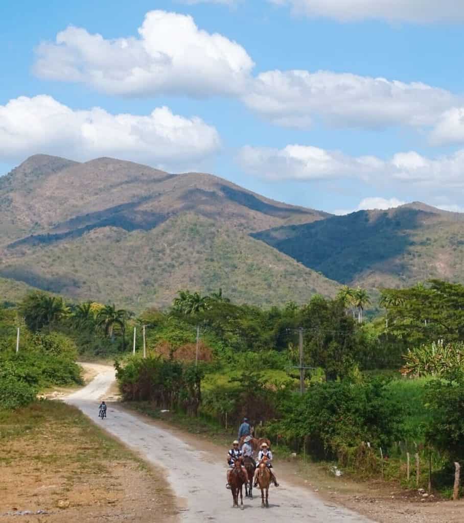  Landsbygda El Cubano Nasjonalpark Trinidad Cuba