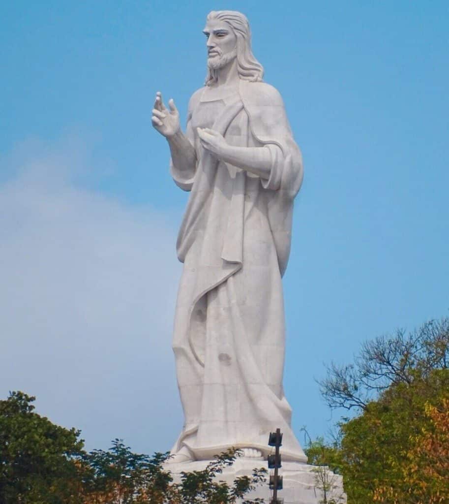 크리스토 데 라 하바나 동상 하바나 쿠바