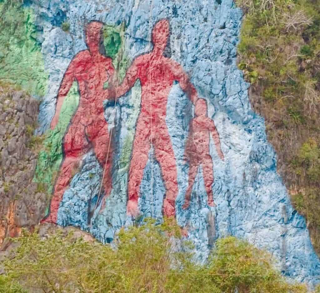 Painted caves Vinales Havana