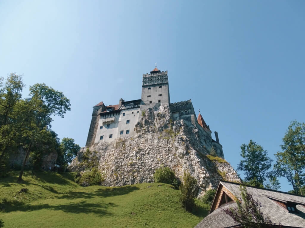 Bran Castle from Brasov