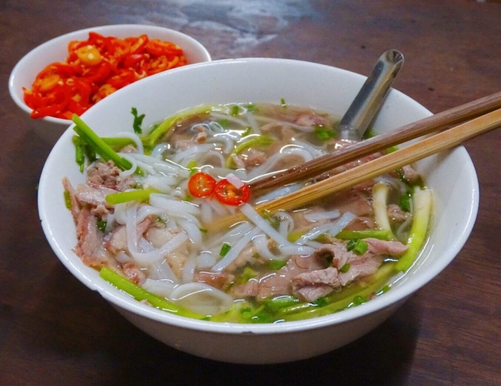 pho in vietnam asian food