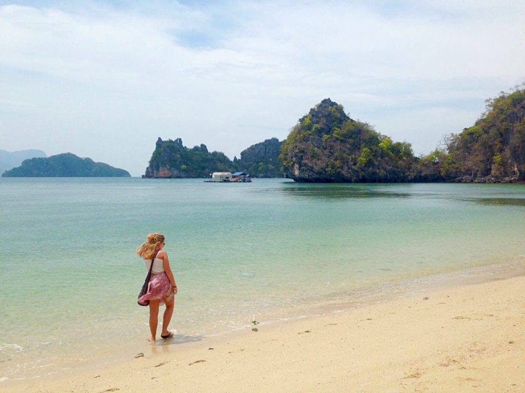 Solo travel photos
