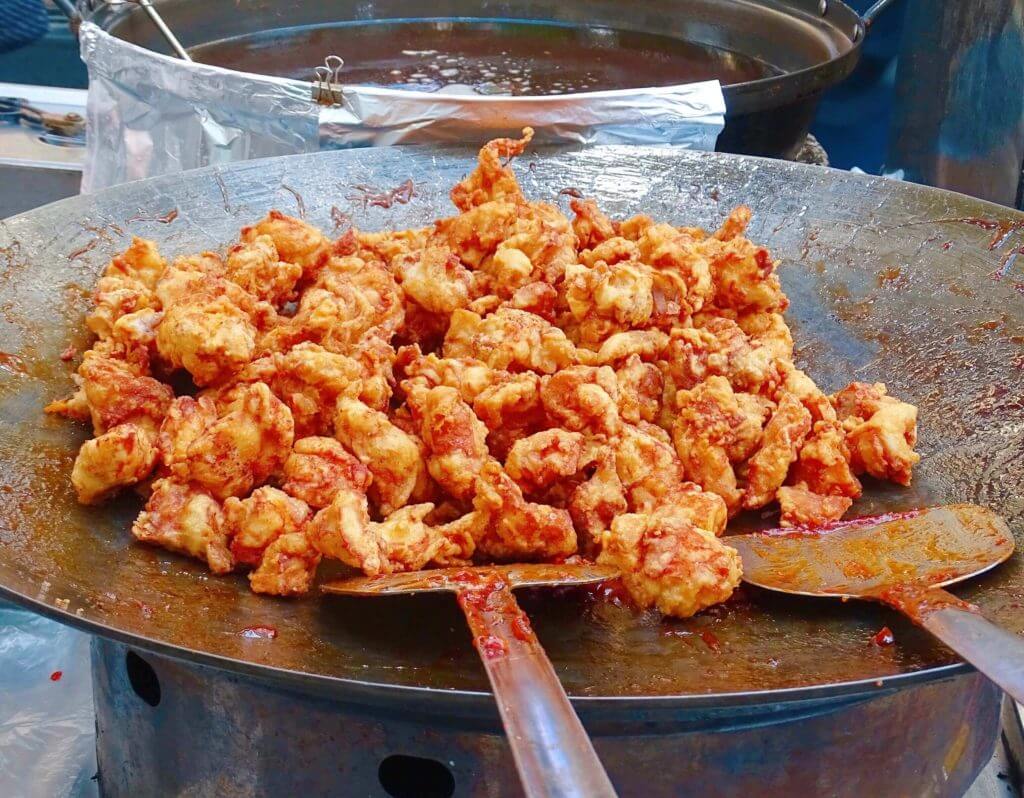 Korean fried chicken