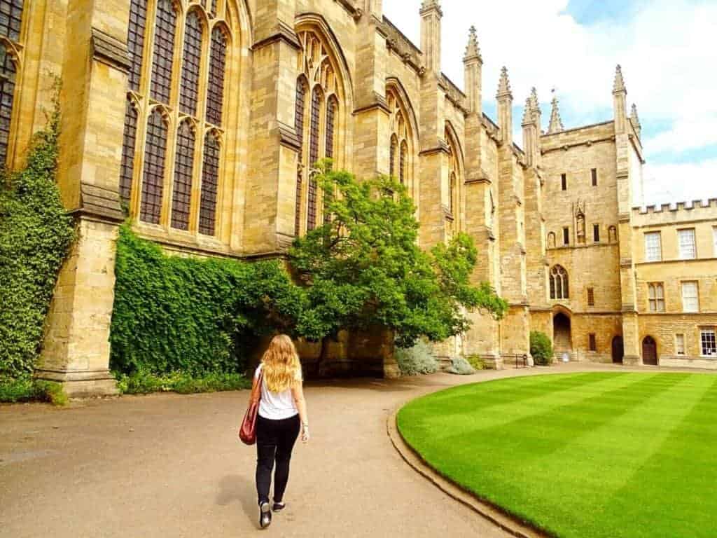 New College Oxford itinerary