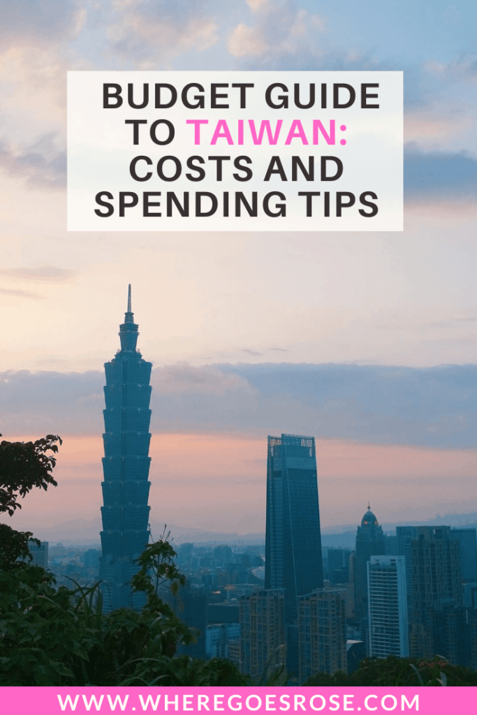 Taiwan budget guide