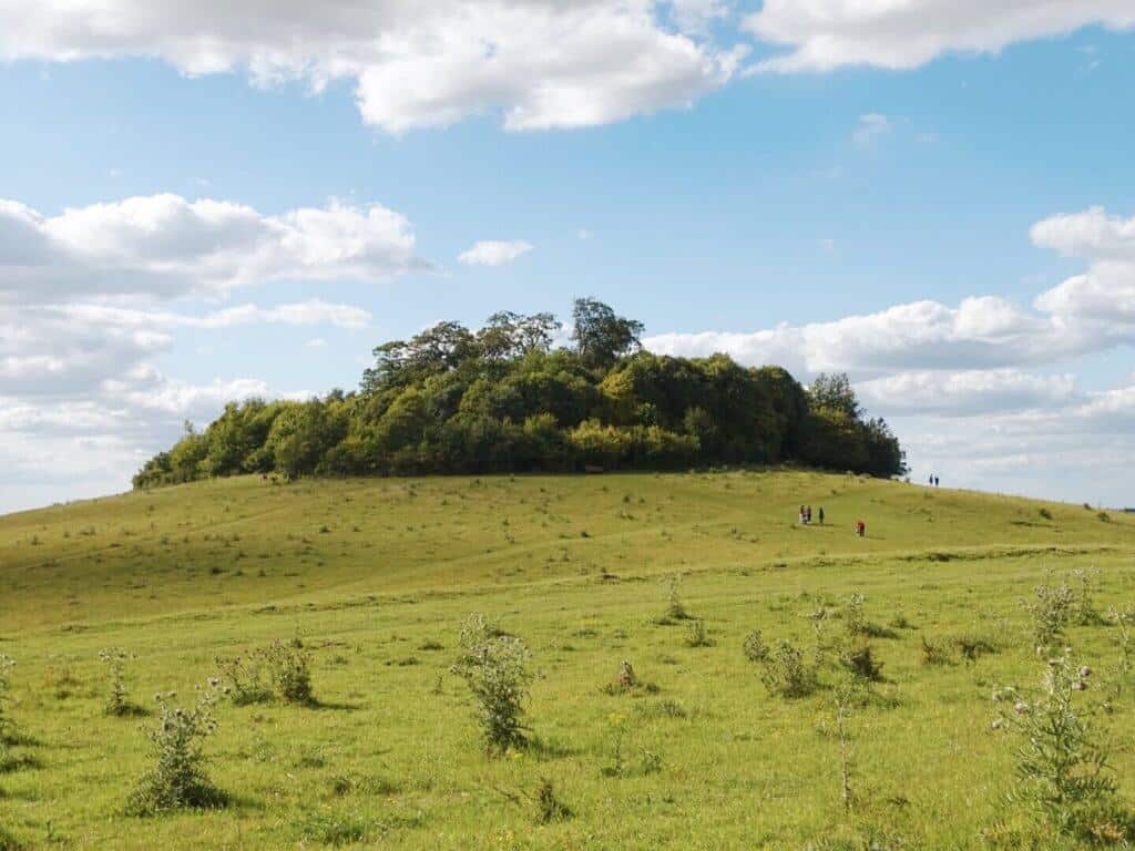 Wittenham Clumps oxfordshire lesser visited places england