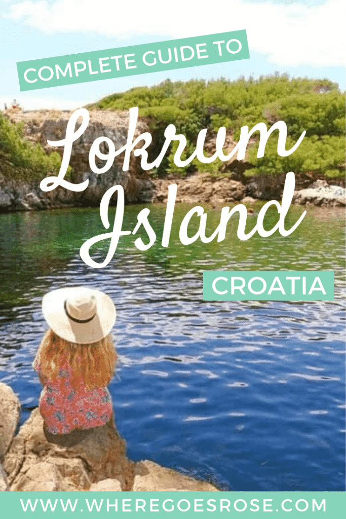 Lokrum island dubrovnik