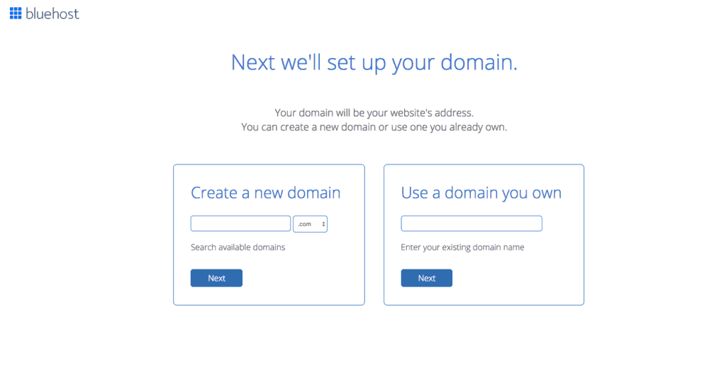 Domain set up travel blog