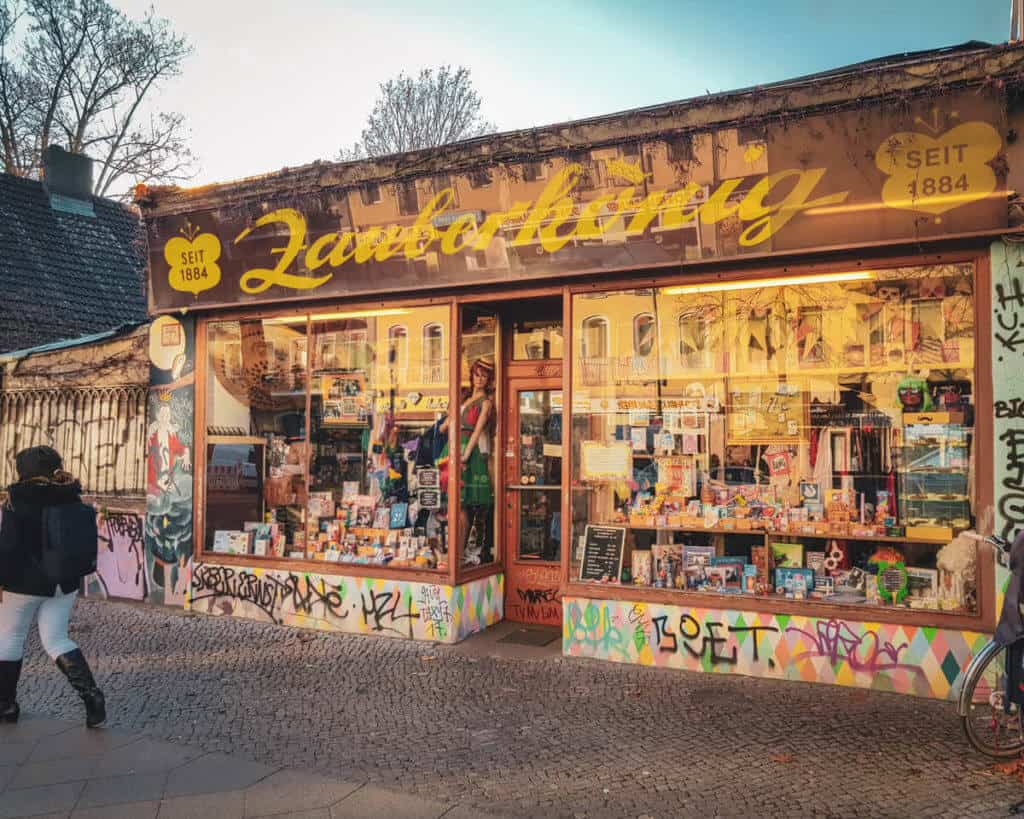 funky places to visit in berlin Zauberkönig Magic Store quirky things to do Berlin