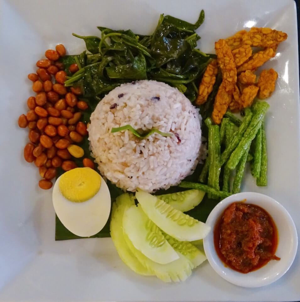 Nasi lemak Singapore