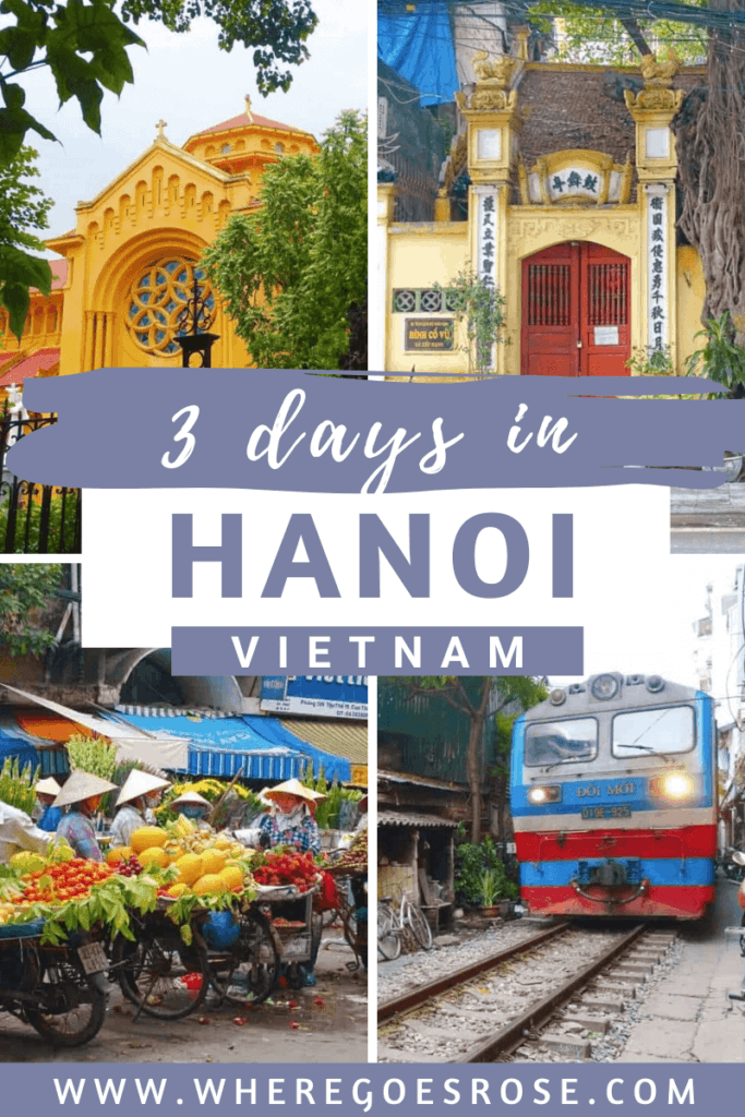 3 days in Hanoi 