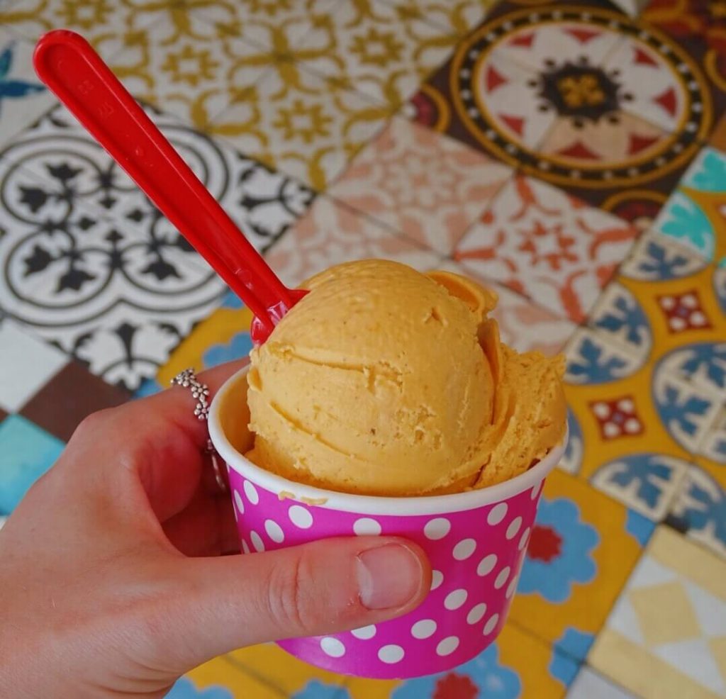 Pumpkin ice cream Little Havana Miami 