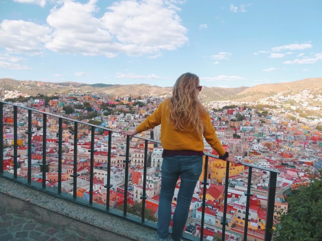 Guanajuato city view 