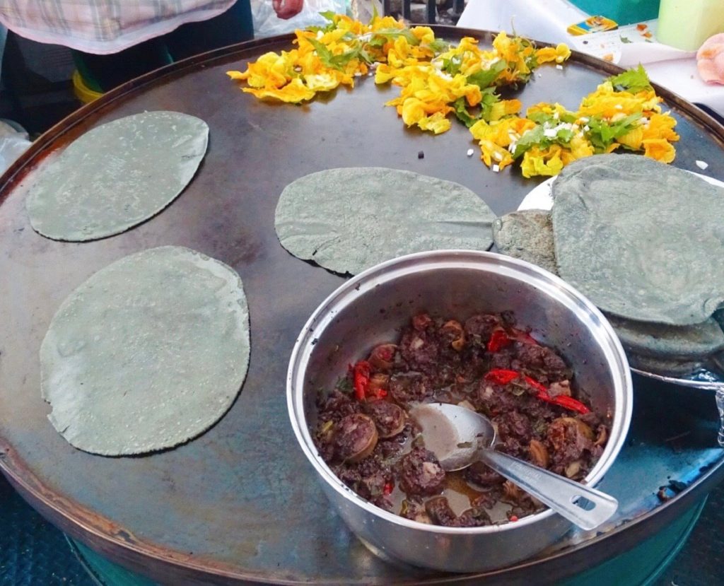 Street food in Mexico