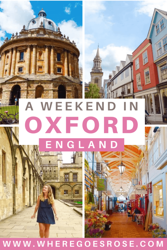 Travel to Oxford