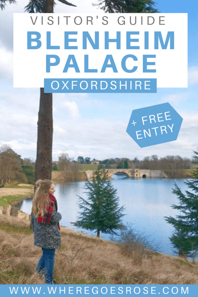 Free entry Blenheim Palace