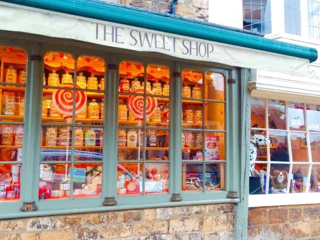 Sweet shop Burford Cotswolds weekendCotswold Cheese company Burford