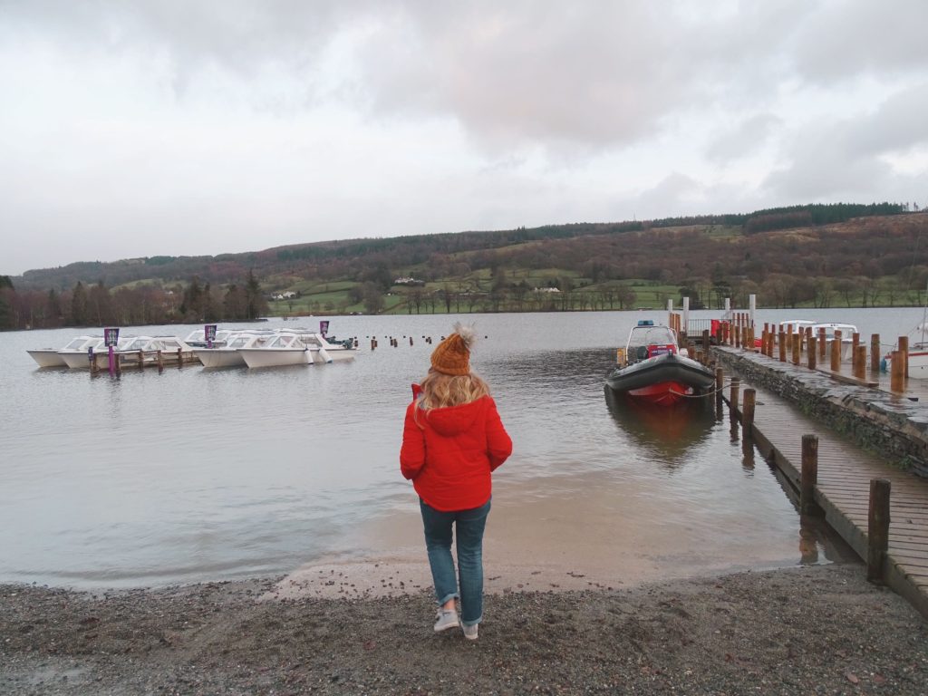 Boat in Coniston Water 