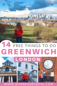 14 Cheap & Free Things To Do in Greenwich - Where Goes Rose?