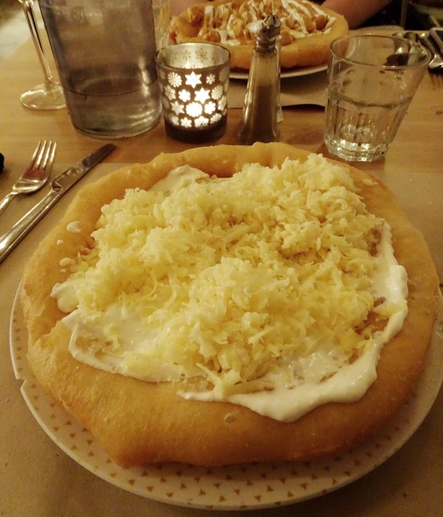 Langos 식사를