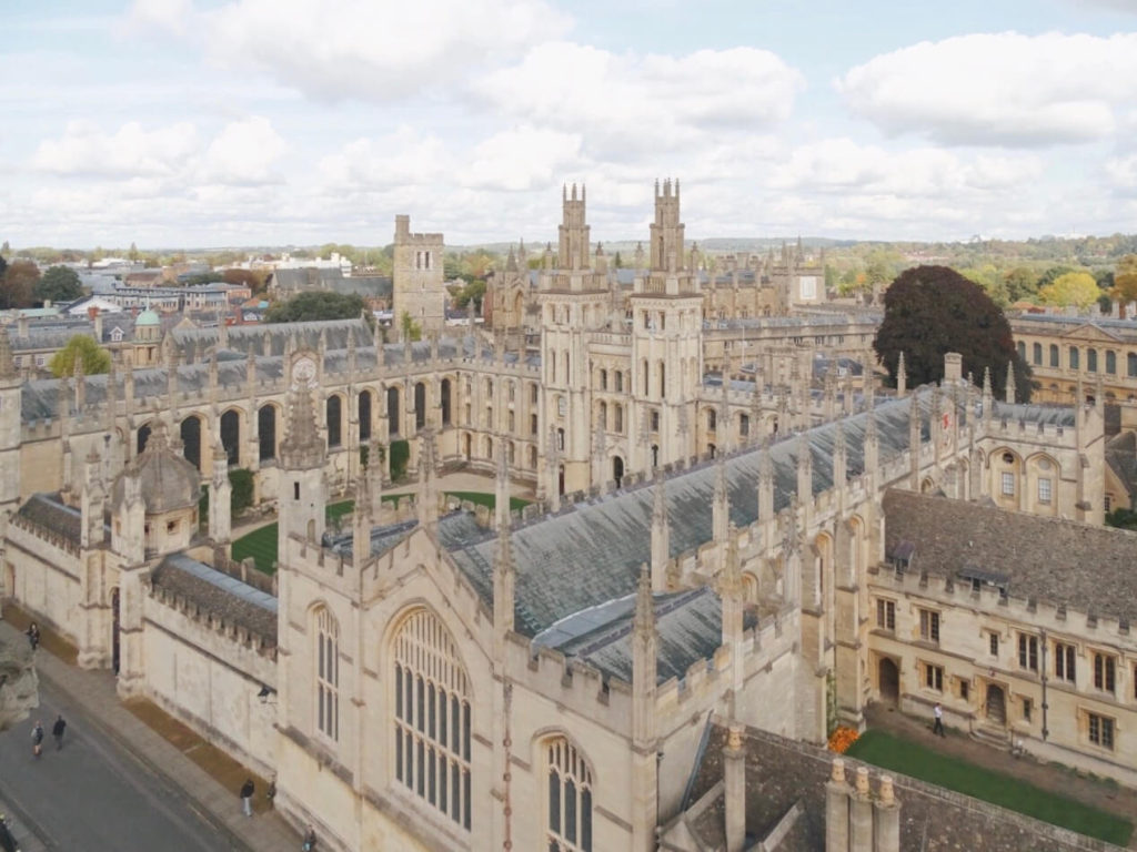 All Souls prettiest college Oxford