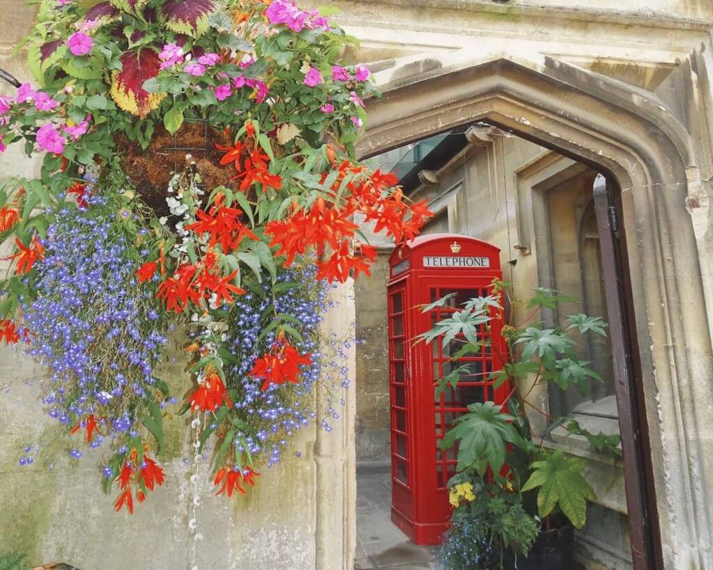 Phonebox magdalen prettiest college Oxford