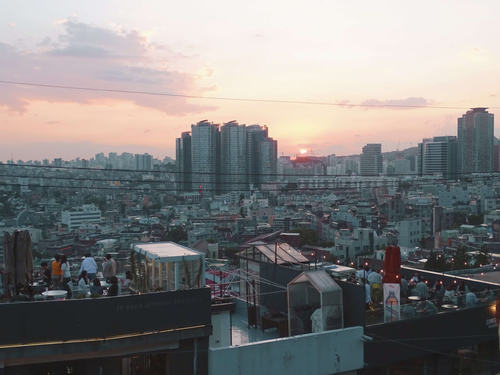 sunset seoul